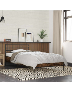 Struttura del letto Rovere Fumo 80 x 200 cm