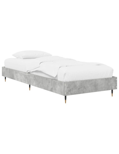 Struttura del letto Grigio Cemento 80 x 200 cm