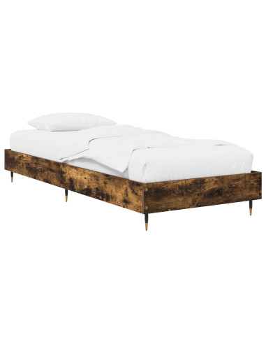 Struttura del letto Rovere Fumo 80 x 200 cm