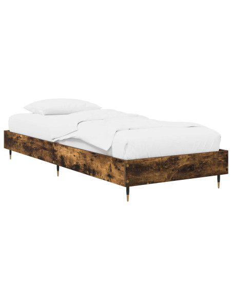 Struttura del letto Rovere Fumo 80 x 200 cm
