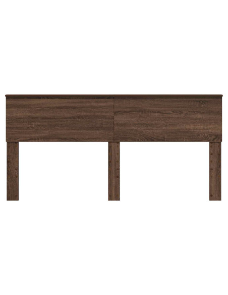 Testiera con testiera Rovere Marrone 200 cm Legno multistrato