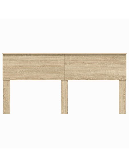 Testiera con testiera Rovere Sonoma 180 cm Legno multistrato