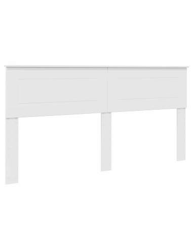 Testiera con testiera Bianco Lucido 180 cm Legno multistrato