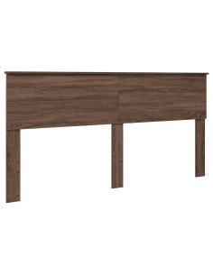 Testiera con testiera Rovere Marrone 180 cm Legno multistrato 2