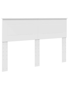 Testiera con testiera Bianco 160 cm Legno multistrato 2