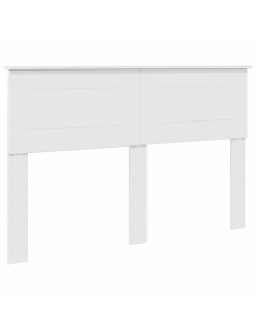 Testiera con testiera Bianco Lucido 140 cm Legno multistrato 2