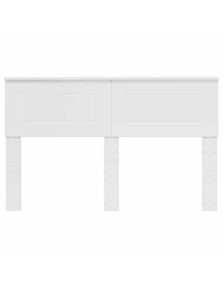 Testiera con testiera Bianco Lucido 140 cm Legno multistrato
