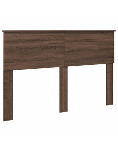 Testiera con testiera Rovere Marrone 140 cm Legno multistrato 2