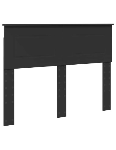 Testiera con testiera Rovere Nero 135 cm Legno multistrato
