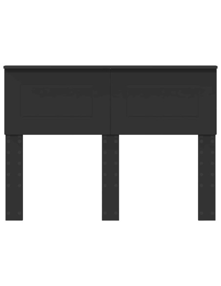 Testiera con testiera Rovere Nero 135 cm Legno multistrato