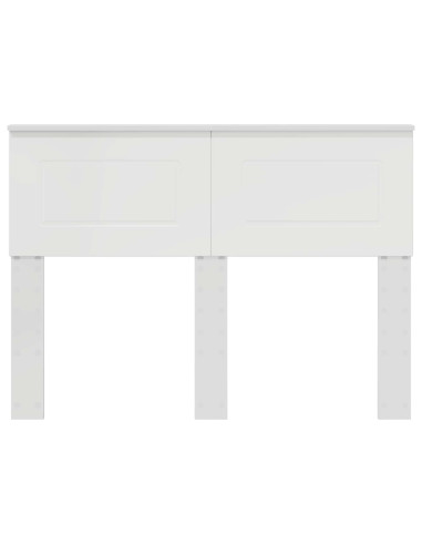 Testiera con testiera Bianco Lucido 135 cm Legno multistrato