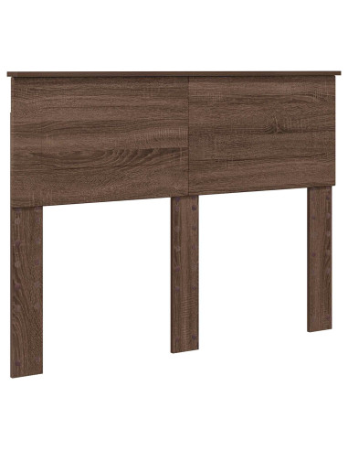 Testiera con testiera Rovere Marrone 135 cm Legno multistrato