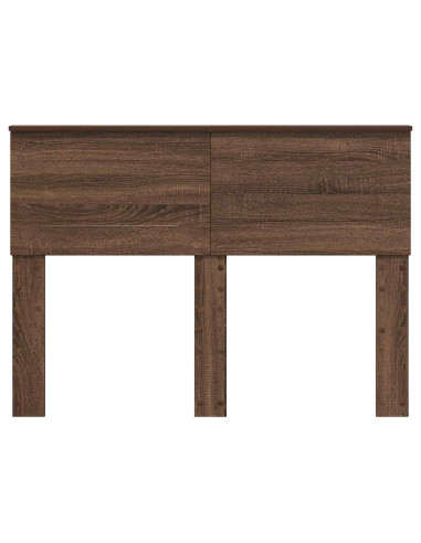 Testiera con testiera Rovere Marrone 135 cm Legno multistrato