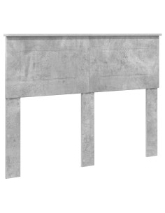 Testiera con testiera Grigio cemento 120 cm Legno multistrato 2