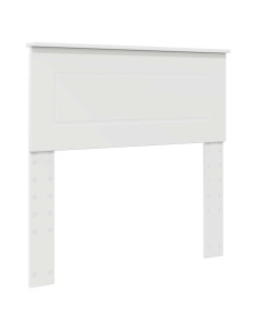 Testiera con testiera Bianco 100 cm Legno multistrato 2