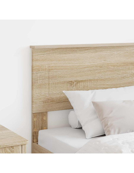 Testiera con testiera Rovere Sonoma 100 cm Legno multistrato
