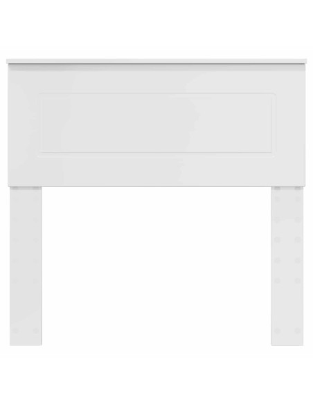 Testiera con testiera Bianco Lucido 100 cm Legno multistrato