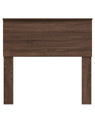 Testiera con testiera Rovere Marrone 100 cm Legno multistrato