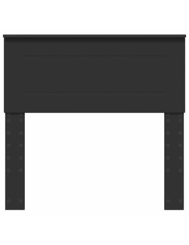 Testiera con testiera Rovere Nero 90 cm Legno multistrato