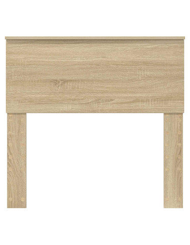 Testiera con testiera Rovere Sonoma 90 cm Legno multistrato