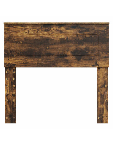 Testiera con testiera Rovere fumé 90 cm Legno multistrato