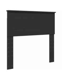 Testiera con testiera Rovere Nero 80 cm Legno multistrato 2