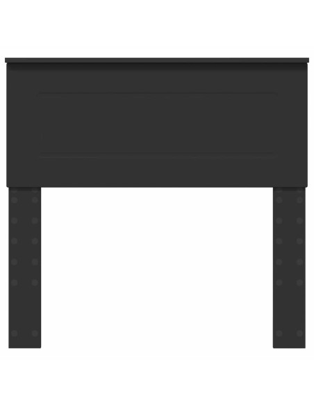 Testiera con testiera Rovere Nero 80 cm Legno multistrato