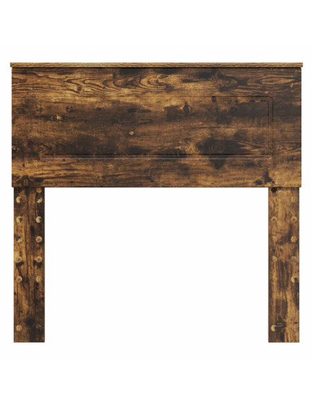 Testiera con testiera Rovere fumé 80 cm Legno multistrato