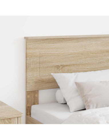 Testiera con testiera Rovere Sonoma 75 cm Legno multistrato