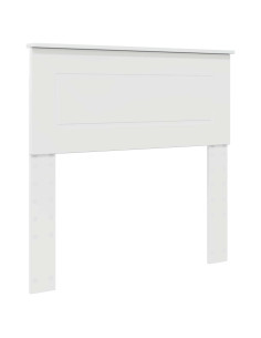 Testiera con testiera Bianco Lucido 75 cm Legno multistrato 2