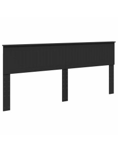 Testiera con testiera Rovere Nero 200 cm Legno multistrato 2