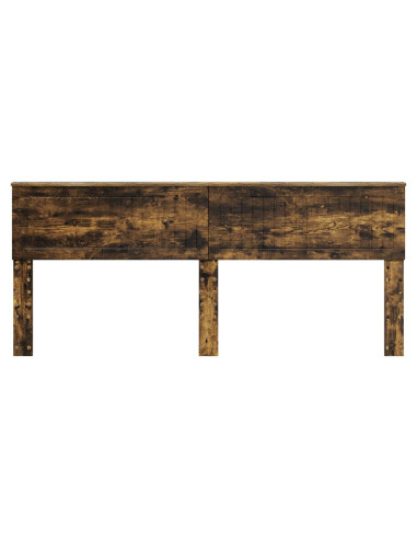 Testiera con testiera Rovere fumé 200 cm Legno multistrato