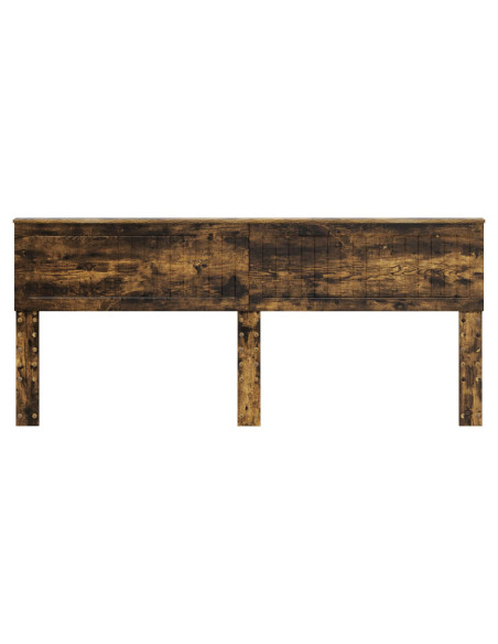 Testiera con testiera Rovere fumé 200 cm Legno multistrato