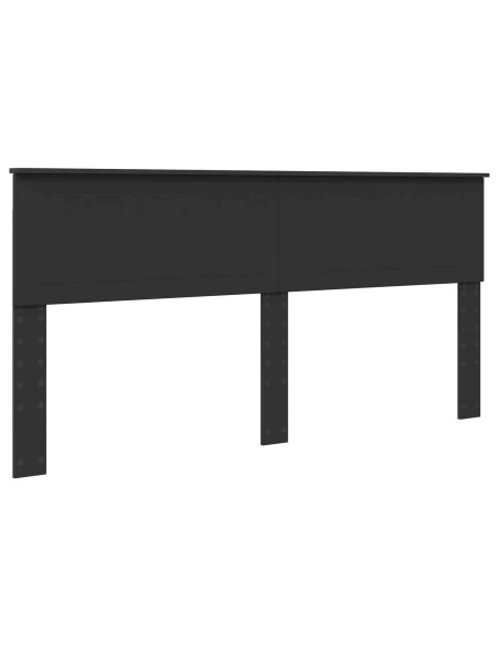 Testiera con testiera Rovere Nero 180 cm Legno multistrato