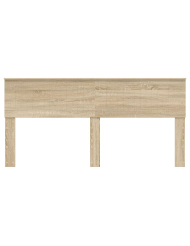 Testiera con testiera Rovere Sonoma 180 cm Legno multistrato
