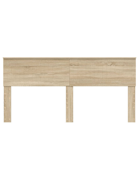 Testiera con testiera Rovere Sonoma 180 cm Legno multistrato