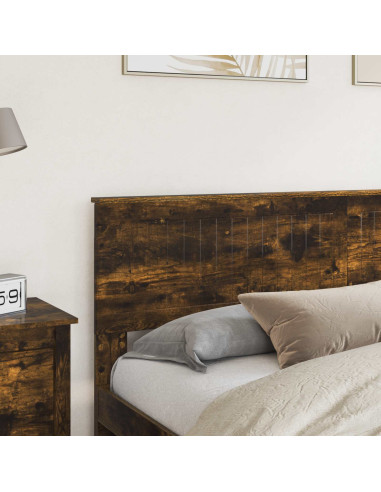 Testiera con testiera Rovere fumé 180 cm Legno multistrato