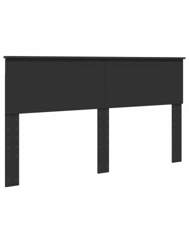 Testiera con testiera Rovere Nero 160 cm Legno multistrato