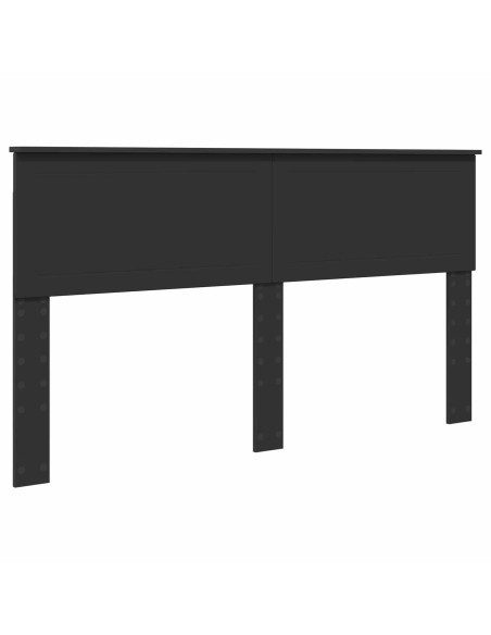 Testiera con testiera Rovere Nero 160 cm Legno multistrato