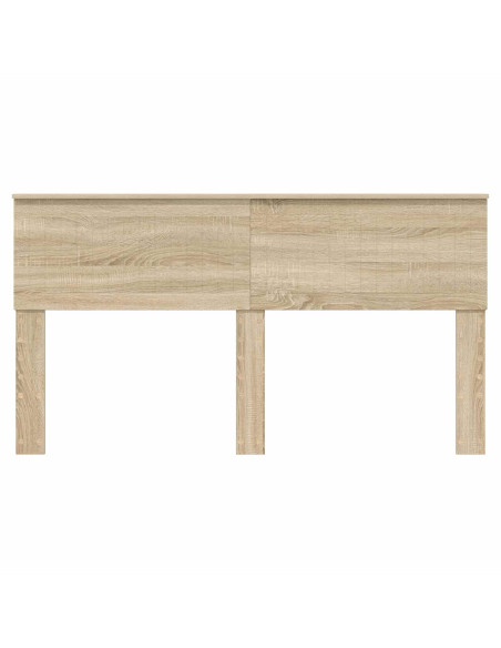 Testiera con testiera Rovere Sonoma 160 cm Legno multistrato