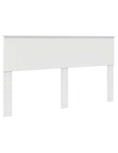 Testiera con testiera Bianco Lucido 160 cm Legno multistrato 2