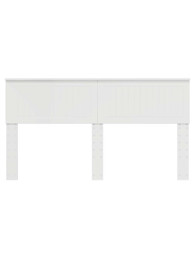 Testiera con testiera Bianco Lucido 160 cm Legno multistrato