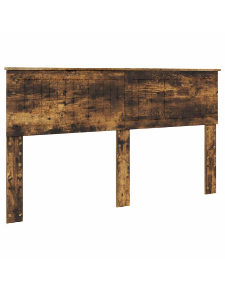 Testiera con testiera Rovere fumé 160 cm Legno multistrato