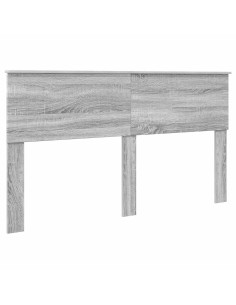 Testiera con testiera Grigio Sonoma 160 cm Legno multistrato 2