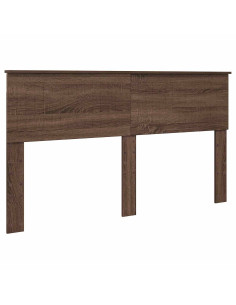 Testiera con testiera Rovere Marrone 160 cm Legno multistrato 2
