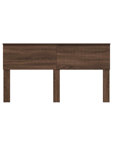 Testiera con testiera Rovere Marrone 160 cm Legno multistrato