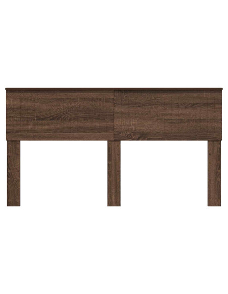 Testiera con testiera Rovere Marrone 160 cm Legno multistrato