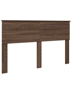 Testiera con testiera Rovere Marrone 150 cm Legno multistrato 2