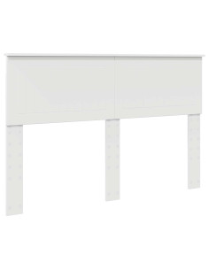 Testiera con testiera Bianco 140 cm Legno multistrato 2