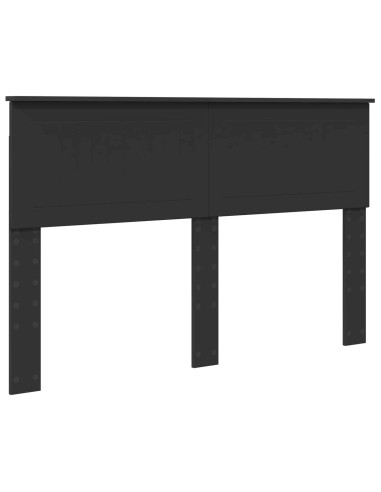 Testiera con testiera Rovere Nero 140 cm Legno multistrato